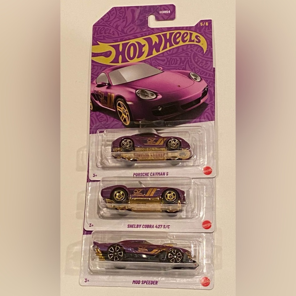 Mattel Hot Wheels Die-Cast Cars (3 piece set)